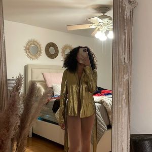 Super Cute Gold blazer